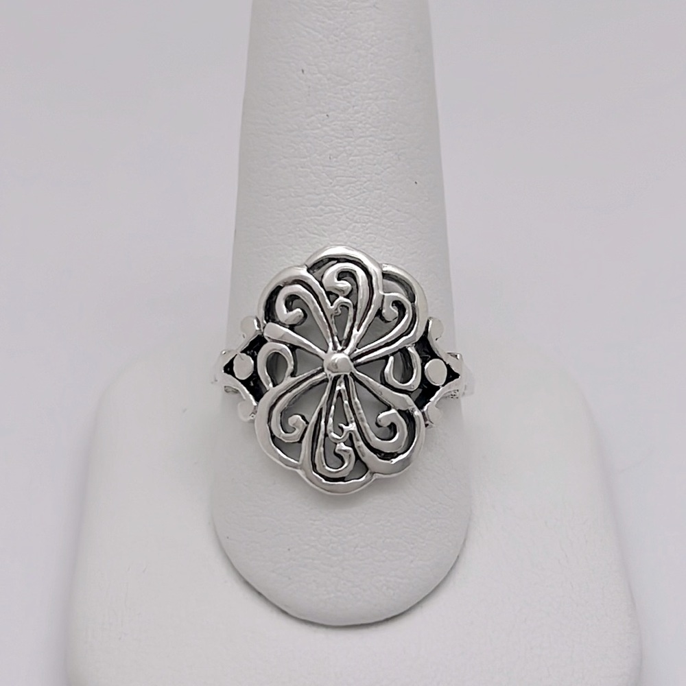 Sterling Silver Filagree Ring